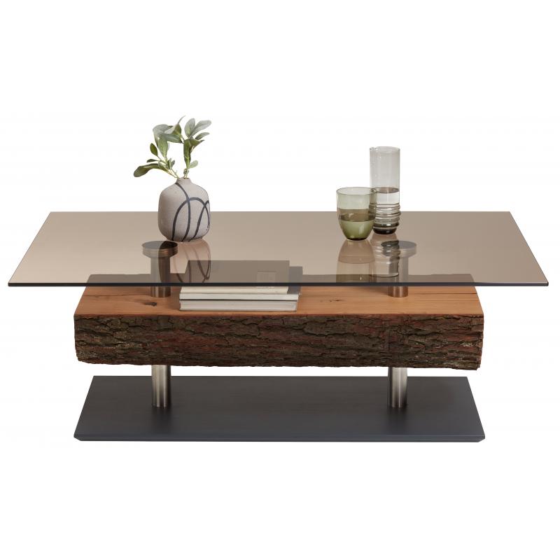 Runa Coffee Table With Glass Top